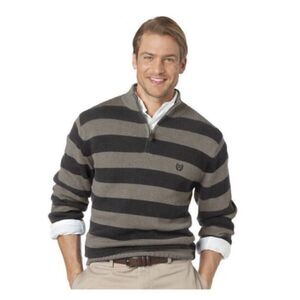 CHAPS By RALPH LAUREN Mens 100% Cotton 1/4 ZIP Pullover Sweater size XL
